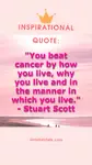 Cancer quote Stuart Scott