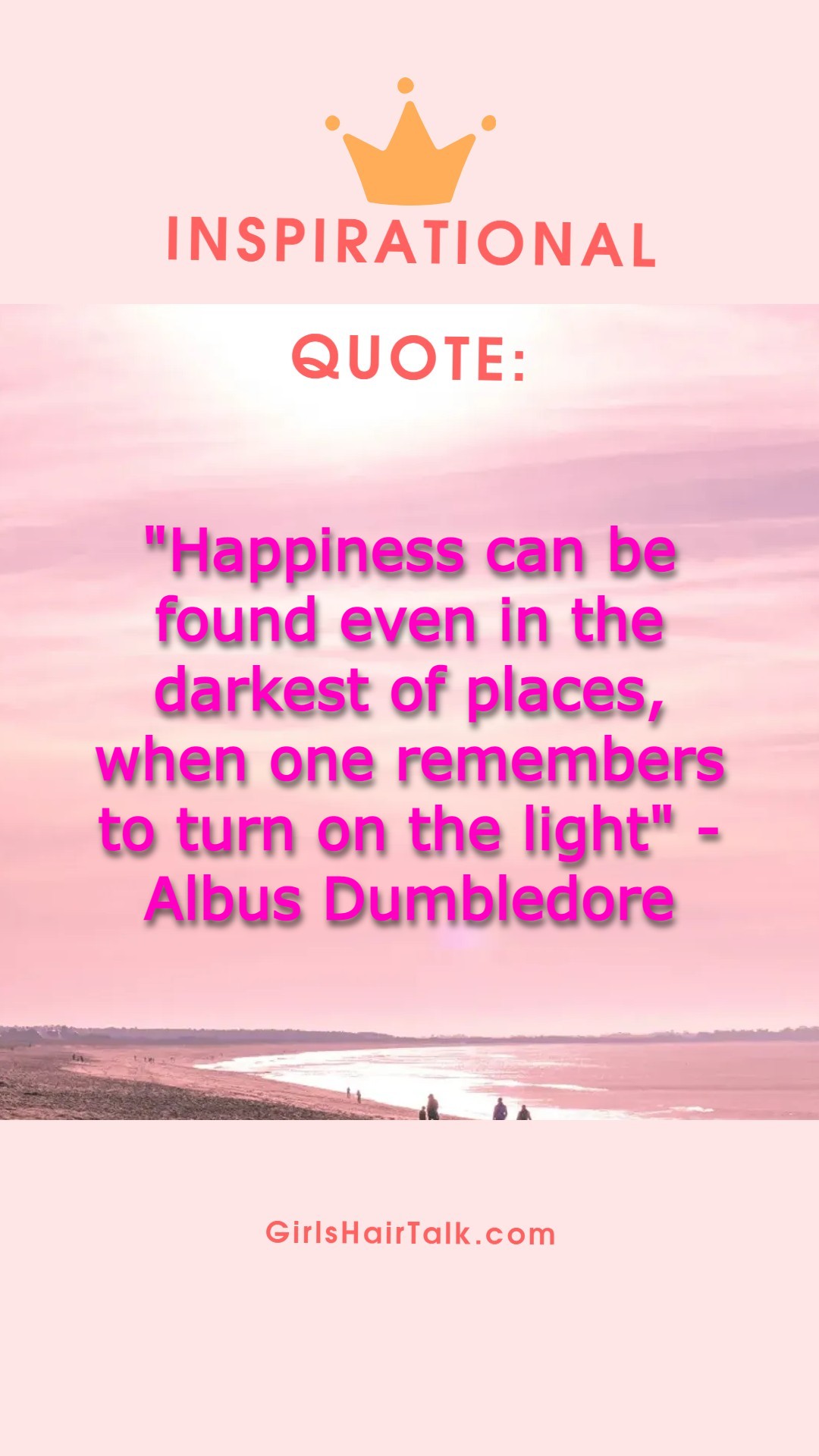 Albus Dumbledore cancer quote