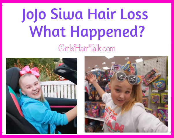 jojo siwa celebrity female hair loss
