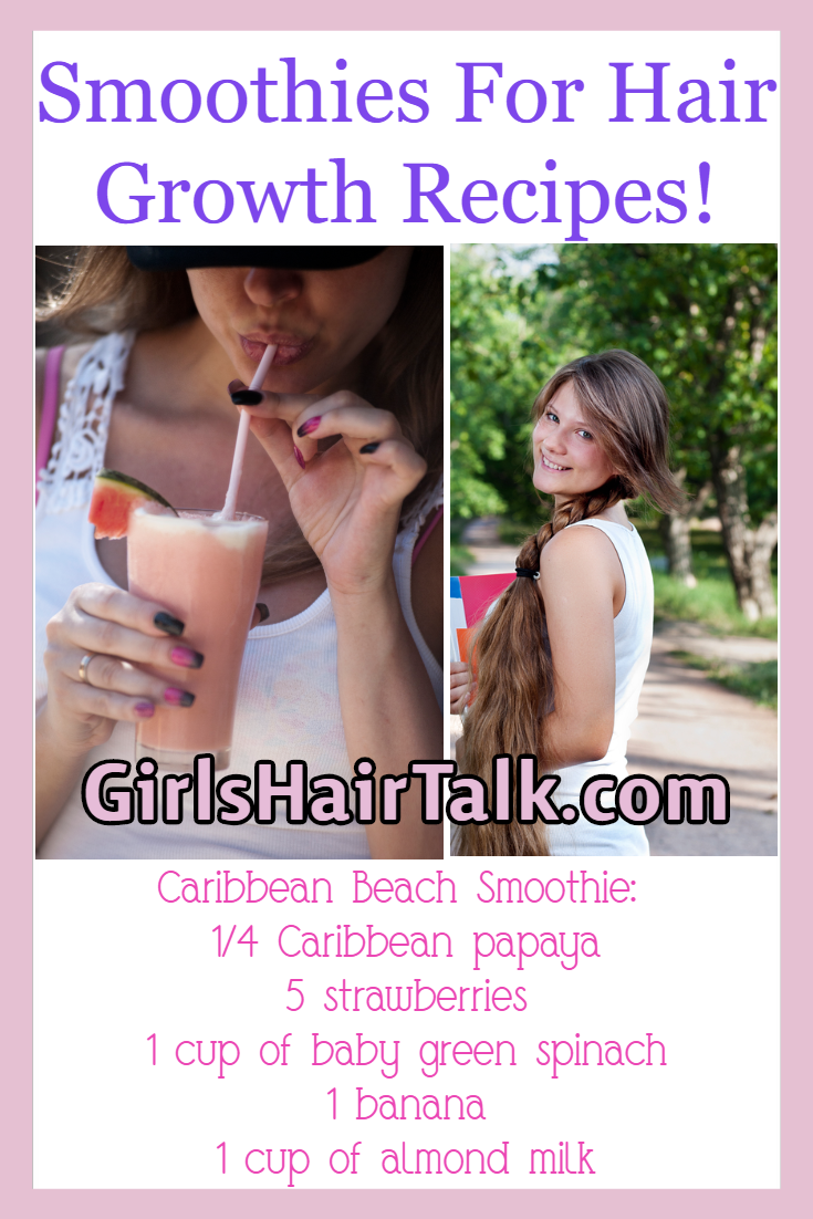 Smoothies For Hair Growth Recipes!