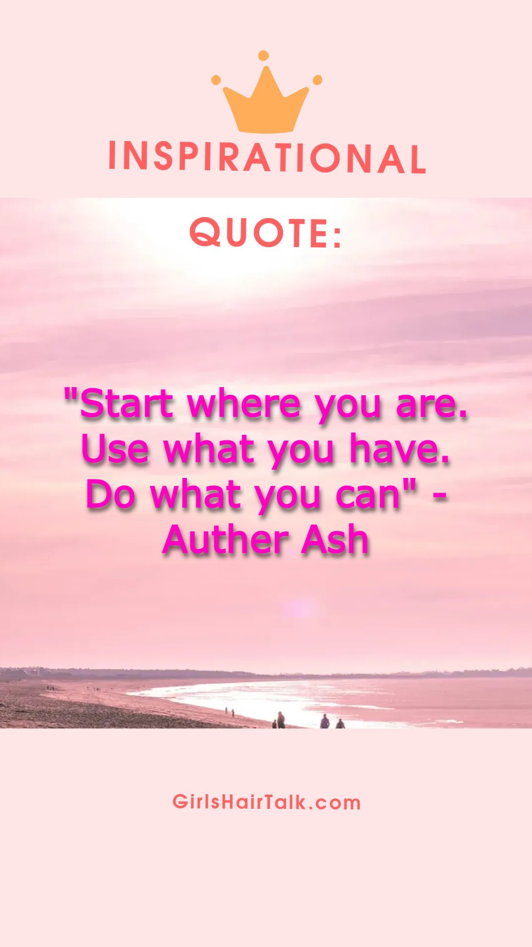 Auther Ash cancer quote