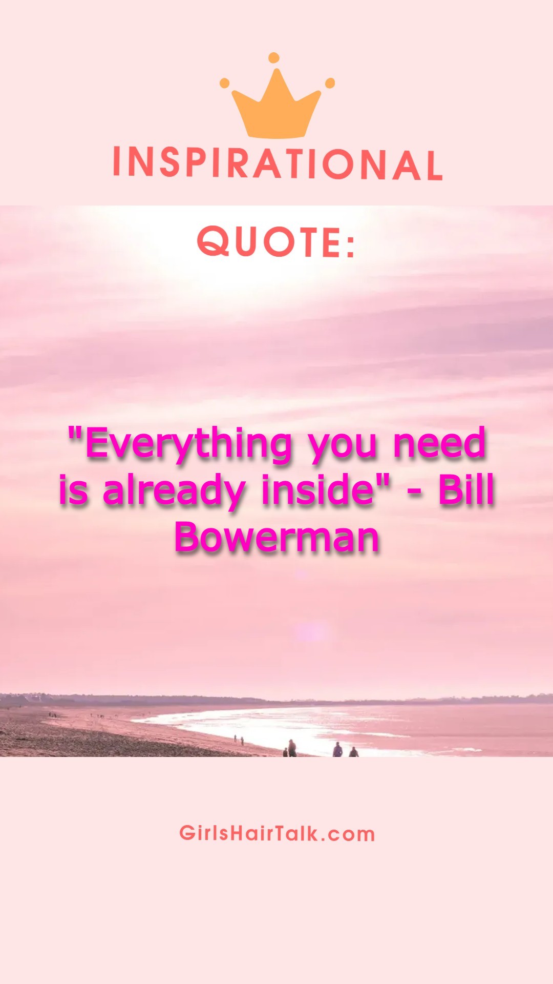 Bill Bowerman cancer quote