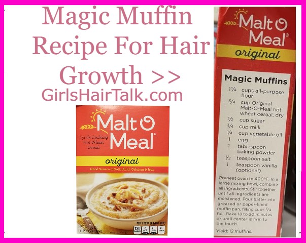 Magic muffin recipe for hair growth