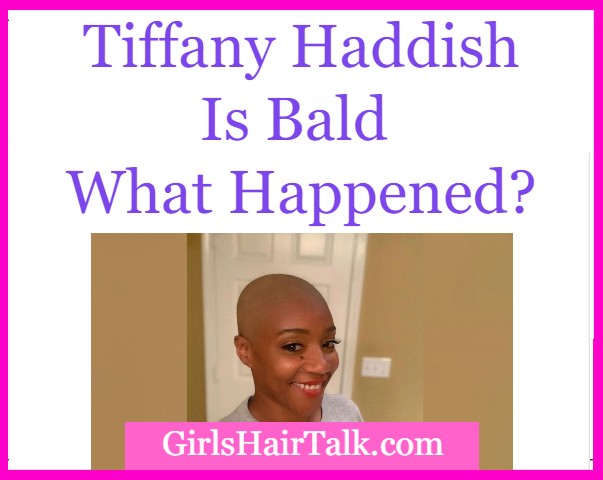 Tiffany Haddish bald.
