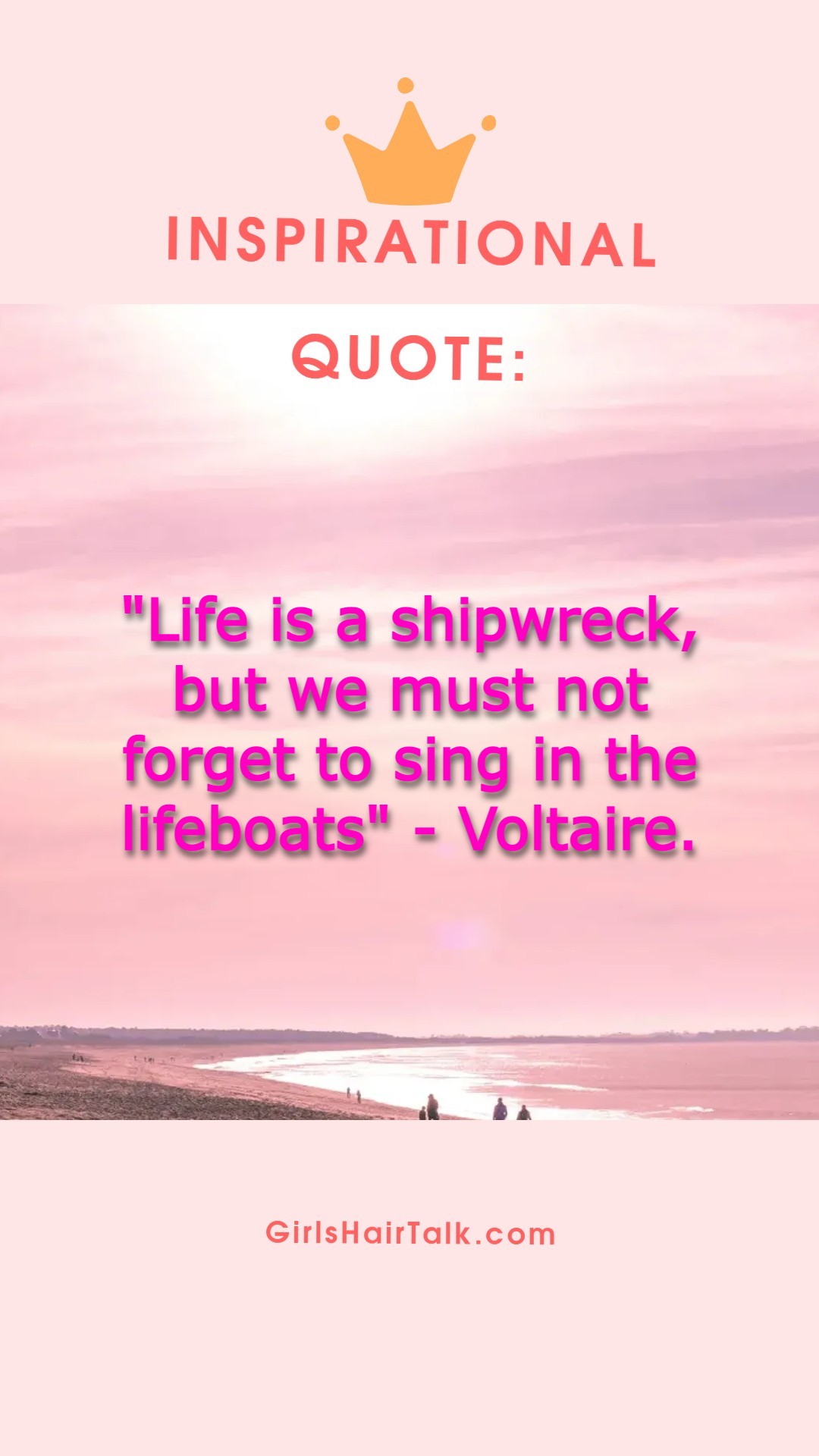 Voltaire cancer quote