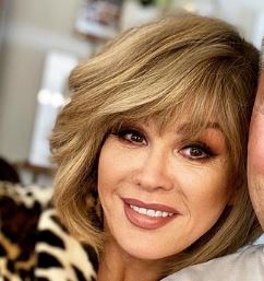 Marie Osmond as a blonde