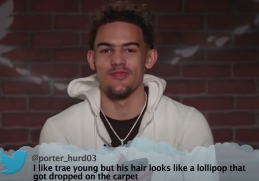 Trae Young Reads Mean Tweets